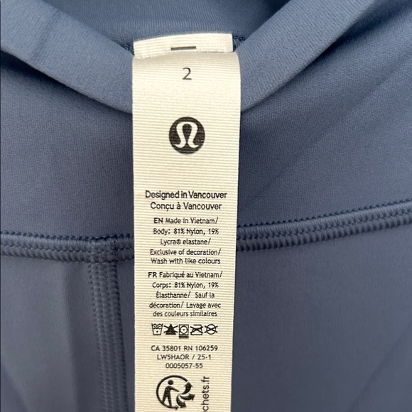 Lululemon Athletica Slate Blue Leggings - Picture 2 of 6